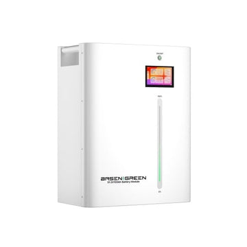 Baterie/Acumulator rezidențial LiFePO4 51.2V/100 Ah – Model BASEN GREEN BR-WM-LV 5.12 KWh